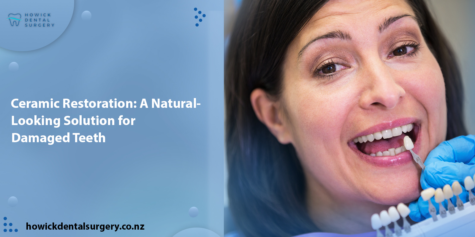 Ceramic Restoration: A Natural-Looking Solution for Damaged Teeth